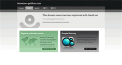 Desktop Screenshot of domaine-gatillon.com